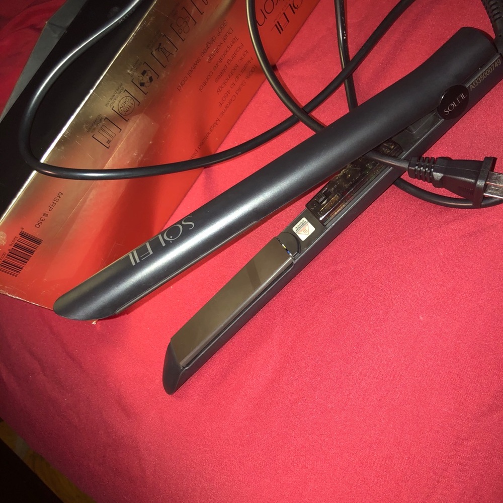 Flat iron all hair types